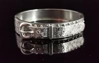 Antique Victorian Silver Buckle Bangle (2 of 11) Antique Victorian Silver Buckle Bangle (2 of 11)