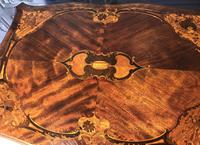 Quality Inlaid Walnut Occasional Table (14 of 18) Quality Inlaid Walnut Occasional Table (14 of 18)