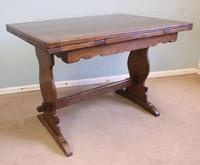 Refectory Oak Draw Leaf Dining Table c.1930 (2 of 11) Refectory Oak Draw Leaf Dining Table c.1930 (2 of 11)