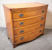 Yew Wood Bow Front Chest of Drawers / Reprodux Bevan Funnel (2 of 10) Yew Wood Bow Front Chest of Drawers / Reprodux Bevan Funnel (2 of 10)