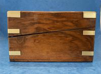 Victorian Brassbound Figured Walnut Writing Slope (8 of 18) Victorian Brassbound Figured Walnut Writing Slope (8 of 18)
