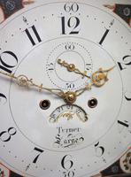 19thc English 8 Day Longcase Clock Mahogany Case Galleon Painted Dial Grandfather Clock (14 of 19) 19thc English 8 Day Longcase Clock Mahogany Case Galleon Painted Dial Grandfather Clock (14 of 19)