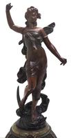 Incredible Art Nouveau Dancing Figural Mantel Clock 8 Day Striking Mantle (2 of 11) Incredible Art Nouveau Dancing Figural Mantel Clock 8 Day Striking Mantle (2 of 11)