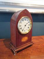 Antique Sheraton Inlaid Dent of London Mantel Clock (7 of 7) Antique Sheraton Inlaid Dent of London Mantel Clock (7 of 7)