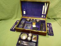 Quality French Fitted Travel – Vanity Box. c1880 (7 of 13) Quality French Fitted Travel – Vanity Box. c1880 (7 of 13)