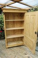 Large Old Pine 1 Door Food Cupboard / Linen / Kitchen / Larder / Wardrobe - We Deliver! (9 of 12) Large Old Pine 1 Door Food Cupboard / Linen / Kitchen / Larder / Wardrobe - We Deliver! (9 of 12)