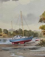 Superb Quality 20th Century Vintage Boats Estuary Seascape Watercolour Painting (8 of 11) Superb Quality 20th Century Vintage Boats Estuary Seascape Watercolour Painting (8 of 11)