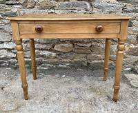 Antique Pine Side Table with Drawer (2 of 14) Antique Pine Side Table with Drawer (2 of 14)