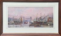 Frederick William Scarbrough Watercolour ‘the Pool of London And Tower Bridge’ (2 of 2) Frederick William Scarbrough Watercolour ‘the Pool of London And Tower Bridge’ (2 of 2)
