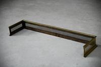 Antique Brass Fire Fender (12 of 12) Antique Brass Fire Fender (12 of 12)