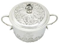 Sterling Silver Porringer and Cover - Antique William III (1689) (9 of 12) Sterling Silver Porringer and Cover - Antique William III (1689) (9 of 12)