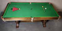 Oak Snooker Table / Billiards Table / Dining Table (4 of 13) Oak Snooker Table / Billiards Table / Dining Table (4 of 13)