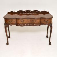 Queen Anne Style Burr Walnut Server Table c.1930 (4 of 12) Queen Anne Style Burr Walnut Server Table c.1930 (4 of 12)