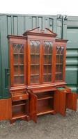 Mahogany Breakfront Bookcase (5 of 8) Mahogany Breakfront Bookcase (5 of 8)