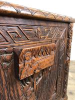 Early 20th Century Carved Camphor Trunk (14 of 14) Early 20th Century Carved Camphor Trunk (14 of 14)