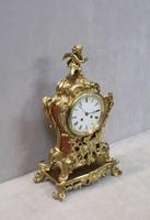 French Rococo Style Brass & Gilt Mantel Clock by Japy Freres (7 of 10) French Rococo Style Brass & Gilt Mantel Clock by Japy Freres (7 of 10)