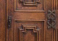 Panelled Oak Hall Cabinet (4 of 5) Panelled Oak Hall Cabinet (4 of 5)