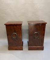 Pair of Mahogany Pedestal Cabinets (4 of 12) Pair of Mahogany Pedestal Cabinets (4 of 12)