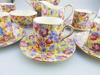 Good Art Deco Royal Winton Chintz Royalty Coffee Set c.1934 (3 of 11) Good Art Deco Royal Winton Chintz Royalty Coffee Set c.1934 (3 of 11)