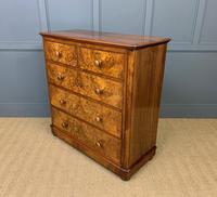 Victorian Burr Walnut Chest of Drawers (10 of 13) Victorian Burr Walnut Chest of Drawers (10 of 13)