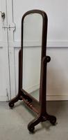 Large Victorian Mahogany Cheval Dressing Mirror (7 of 9) Large Victorian Mahogany Cheval Dressing Mirror (7 of 9)