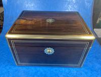 Georgian Rosewood Brassbound Vanity Box (2 of 34) Georgian Rosewood Brassbound Vanity Box (2 of 34)