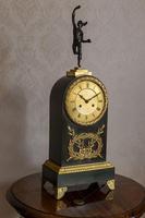 French Ormolu Gilded Bronze Clock