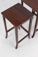 Small Edwardian Nest of 3 Mahogany Tables (13 of 13) Small Edwardian Nest of 3 Mahogany Tables (13 of 13)