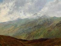 (1of2) Huge Exceptional 19thc Snowdonia Welsh Mountain Landscape Oil Painting (7 of 15) (1of2) Huge Exceptional 19thc Snowdonia Welsh Mountain Landscape Oil Painting (7 of 15)