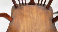 Pair Georgian Oak & Elm Windsor armchairs (11 of 20) Pair Georgian Oak & Elm Windsor armchairs (11 of 20)
