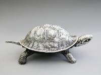 Edwardian Novelty Silver Mounted Tortoise Desk Bell by Grey & Co, Chester, 1907 (8 of 11) Edwardian Novelty Silver Mounted Tortoise Desk Bell by Grey & Co, Chester, 1907 (8 of 11)