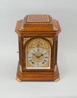 Fine Quality Burr Walnut Bracket / Mantel Clock By Lenzkirch (11 of 11) Fine Quality Burr Walnut Bracket / Mantel Clock By Lenzkirch (11 of 11)
