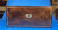 Georgian Brass Inlaid Mahogany Jewellery Box. (14 of 20) Georgian Brass Inlaid Mahogany Jewellery Box. (14 of 20)