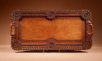 Two Colonial Very Fine Carved Wooden Trays (8 of 13) Two Colonial Very Fine Carved Wooden Trays (8 of 13)