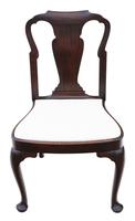 Set of 8 Mahogany Dining Chairs Queen Anne revival c.1910 (5 of 11) Set of 8 Mahogany Dining Chairs Queen Anne revival c.1910 (5 of 11)