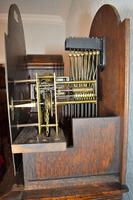 English Triple Weight Two Tune 'Westminster / Whittington / Silent' Glass Fronted Oak Grandmother or Small Grandfather Musical Longcase Clock (5 of 7) English Triple Weight Two Tune 'Westminster / Whittington / Silent' Glass Fronted Oak Grandmother or Small Grandfather Musical Longcase Clock (5 of 7)