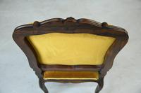 Upholstered Rosewood Occasional Chair (6 of 6) Upholstered Rosewood Occasional Chair (6 of 6)