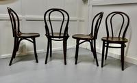 Set of 4 Bistro Bentwood Chairs (3 of 5) Set of 4 Bistro Bentwood Chairs (3 of 5)