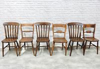 6 Windsor Kitchen Chairs, Assorted Styles (6 of 6) 6 Windsor Kitchen Chairs, Assorted Styles (6 of 6)