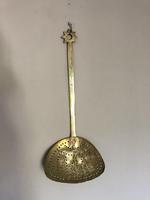 Large Solid Brass Dairy Skimmer (4 of 4) Large Solid Brass Dairy Skimmer (4 of 4)