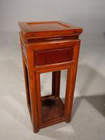 Attractive Pair of Early 20th Century Elm High Stands (4 of 5) Attractive Pair of Early 20th Century Elm High Stands (4 of 5)
