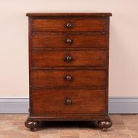 19th Century Small Mahogany Chest of Drawers with Extending Top (4 of 24) 19th Century Small Mahogany Chest of Drawers with Extending Top (4 of 24)