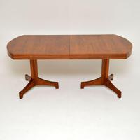 1960's Vintage Walnut Extending Dining Table by Robert Heritage (4 of 11) 1960's Vintage Walnut Extending Dining Table by Robert Heritage (4 of 11)