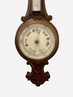 Antique Quality Carved Oak Banjo Barometer (3 of 4) Antique Quality Carved Oak Banjo Barometer (3 of 4)