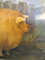 Naive Pig Portrait (3 of 4) Naive Pig Portrait (3 of 4)