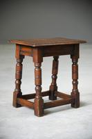 Charles II Style Oak Joint Stool (11 of 12) Charles II Style Oak Joint Stool (11 of 12)