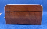Victorian Nickel / Silver Bound Burr Cedar Box (7 of 11) Victorian Nickel / Silver Bound Burr Cedar Box (7 of 11)