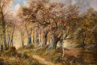 Oil Painting Pair by F. Walters "Spring on the Severn, Ringwood" "Autumn, Ringwood" (3 of 10) Oil Painting Pair by F. Walters "Spring on the Severn, Ringwood" "Autumn, Ringwood" (3 of 10)