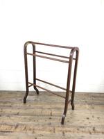 Antique Mahogany Towel Rail (4 of 7) Antique Mahogany Towel Rail (4 of 7)