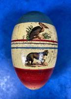 19th Century Skittles Game in Tunbridge Ware White Wood Painted Egg (20 of 21) 19th Century Skittles Game in Tunbridge Ware White Wood Painted Egg (20 of 21)